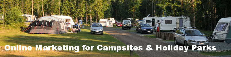 Online advertising for campsites and holiday parks