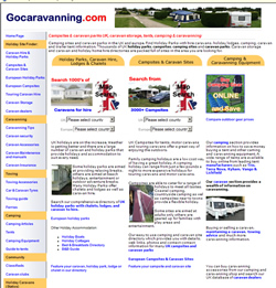 Campsites, Caravan Sites