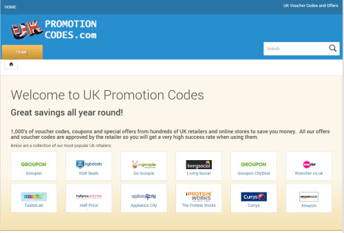 UK Promotion Codes & Vouchers